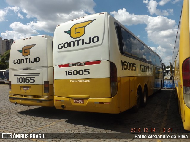 Empresa Gontijo de Transportes 16005 na cidade de Belo Horizonte, Minas Gerais, Brasil, por Paulo Alexandre da Silva. ID da foto: 6901518.