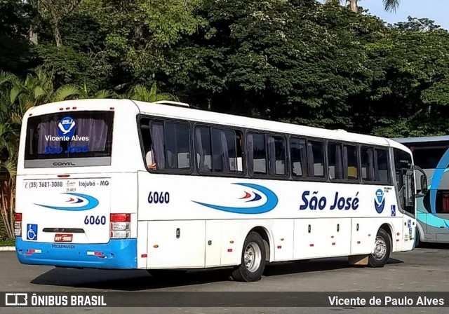 Expresso São José 6060 na cidade de Aparecida, São Paulo, Brasil, por Vicente de Paulo Alves. Número da foto: #6901221.