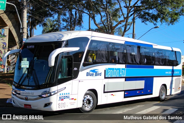 VIDA - Viação Danúbio Azul 18.010 na cidade de Campinas, São Paulo, Brasil, por Matheus Gabriel dos Santos. Número da foto: #6901947.