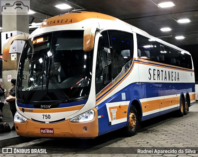 Viação Sertaneja 750 na cidade de Belo Horizonte, Minas Gerais, Brasil, por Rudnei Aparecido da Silva. Número da foto: #6904630.