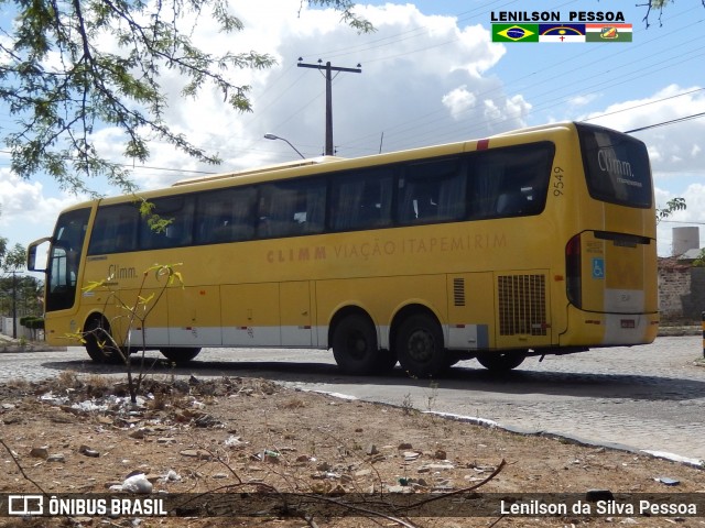 Viação Itapemirim 9549 na cidade de Caruaru, Pernambuco, Brasil, por Lenilson da Silva Pessoa. Número da foto: #6904517.