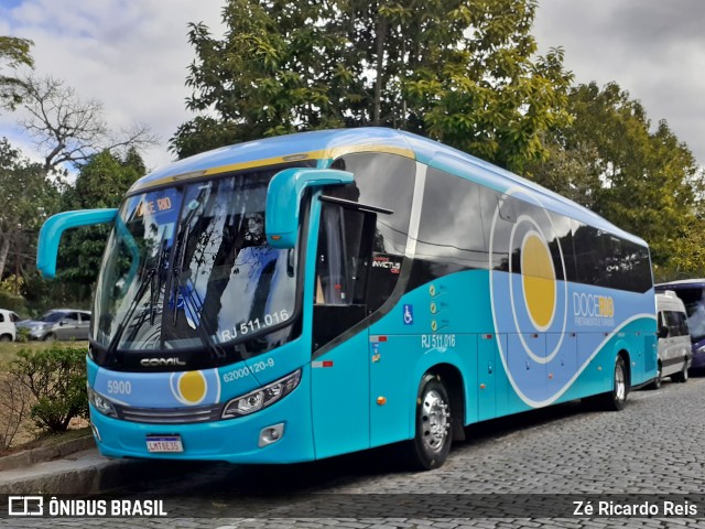 Doce Rio Fretamento e Turismo 5900 na cidade de Petrópolis, Rio de Janeiro, Brasil, por Zé Ricardo Reis. Número da foto: #6903342.