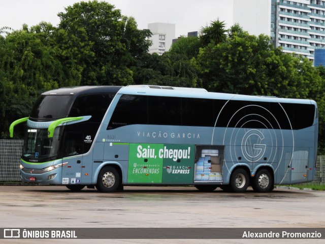 Viação Garcia 8531 na cidade de Curitiba, Paraná, Brasil, por Alexandre Promenzio. ID da foto: 6903858.