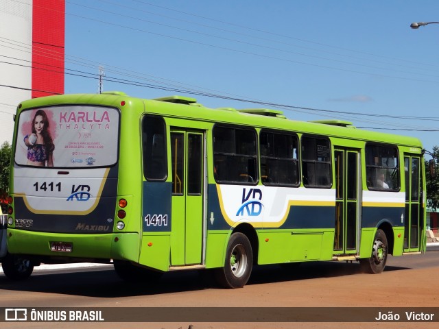 KB Transportes 1411 na cidade de Picos, Piauí, Brasil, por João Victor. ID da foto: 6904409.