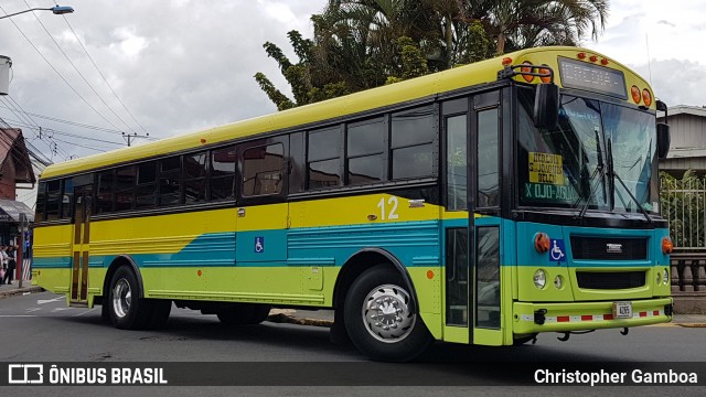 Transportes Ojo de Agua 12 na cidade de Heredia, Heredia, Heredia, Costa Rica, por Christopher Gamboa. Número da foto: #6903798.