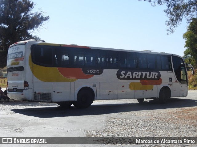 Saritur - Santa Rita Transporte Urbano e Rodoviário 21300 na cidade de Cláudio, Minas Gerais, Brasil, por Marcos de Alcantara Pinto. ID da foto: 6904494.