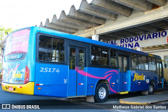 Rápido Expresso Fênix Viação 25174 na cidade de Jaguariúna, São Paulo, Brasil, por Matheus Gabriel dos Santos. Número da foto: #6904502.