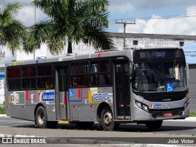 Auto Ônibus São João 12010 na cidade de Feira de Santana, Bahia, Brasil, por João Victor. ID da foto: 6904462.