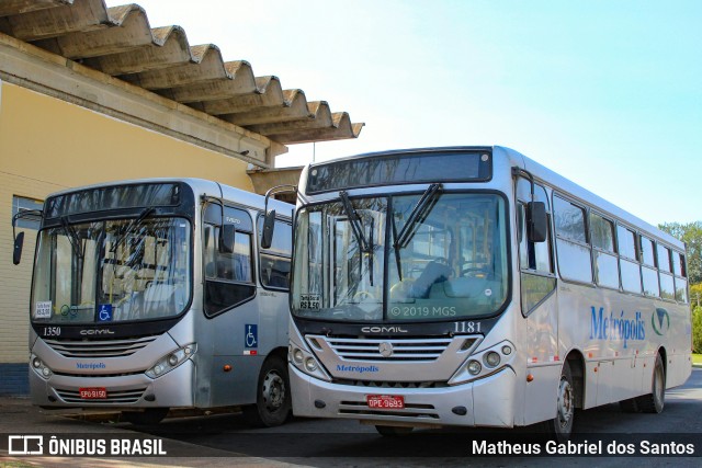 Expresso Metrópolis Transportes e Viagens 1181 na cidade de Jaguariúna, São Paulo, Brasil, por Matheus Gabriel dos Santos. Número da foto: #6904608.
