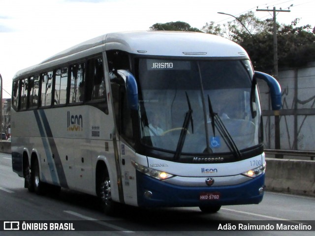 Ilson Turismo 1700 na cidade de Contagem, Minas Gerais, Brasil, por Adão Raimundo Marcelino. ID da foto: 6904499.