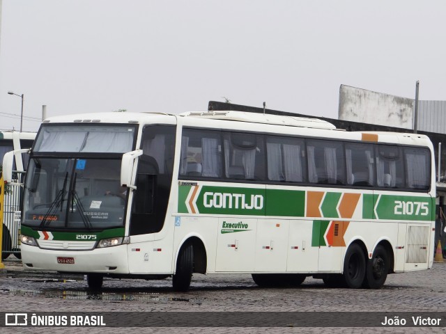 Empresa Gontijo de Transportes 21075 na cidade de Feira de Santana, Bahia, Brasil, por João Victor. ID da foto: 6904749.