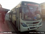 Araucária Transportes Coletivos 19014 na cidade de Araucária, Paraná, Brasil, por Mayron Cesar  Colaço Teixeira. Número da foto: #6904698.