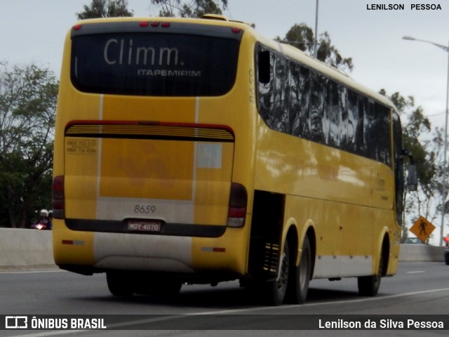 Viação Itapemirim 8659 na cidade de Caruaru, Pernambuco, Brasil, por Lenilson da Silva Pessoa. ID da foto: 6907164.