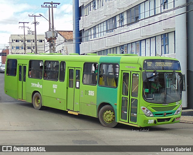 Viação Piauiense 01385 na cidade de Teresina, Piauí, Brasil, por Lucas Gabriel. Número da foto: #6905712.