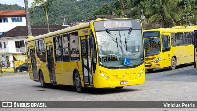 Transtusa - Transporte e Turismo Santo Antônio 0731 na cidade de Joinville, Santa Catarina, Brasil, por Vinicius Petris. ID da foto: 6907684.