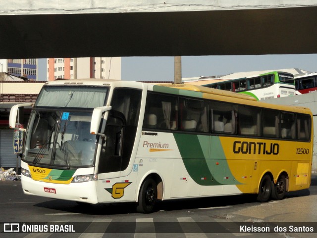 Empresa Gontijo de Transportes 12500 na cidade de Belo Horizonte, Minas Gerais, Brasil, por Kleisson  dos Santos. Número da foto: #6905152.