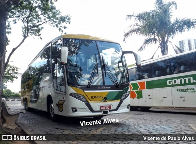 Empresa Gontijo de Transportes 10905 na cidade de Belo Horizonte, Minas Gerais, Brasil, por Vicente de Paulo Alves. ID da foto: 6908099.