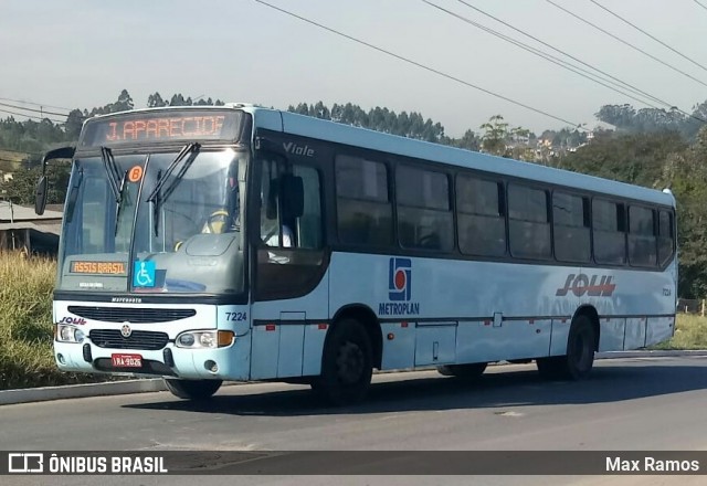 SOUL - Sociedade de Ônibus União Ltda. 7224 na cidade de Alvorada, Rio Grande do Sul, Brasil, por Max Ramos. Número da foto: #6906666.