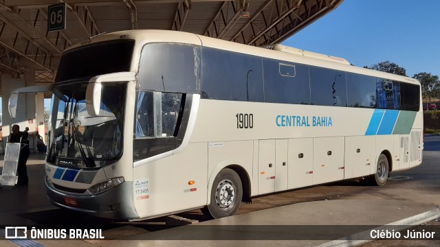 Viação Central Bahia de Transportes 1900 na cidade de Brasília, Distrito Federal, Brasil, por Clébio Júnior. Número da foto: #6906912.