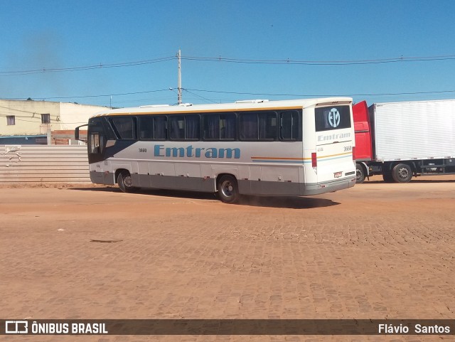 Emtram 3660 na cidade de Barra da Estiva, Bahia, Brasil, por Flávio  Santos. ID da foto: 6906605.