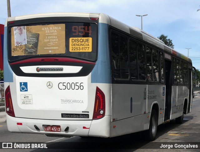 Tijuquinha - Auto Viação Tijuca C50056 na cidade de Rio de Janeiro, Rio de Janeiro, Brasil, por Jorge Gonçalves. ID da foto: 6907904.