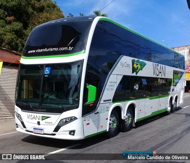 Visani Turismo 410 na cidade de Aparecida, São Paulo, Brasil, por Marcelo Candido de Oliveira. Número da foto: #6906645.
