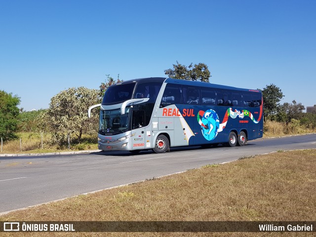 Real Sul Turismo 201680 na cidade de Brasília, Distrito Federal, Brasil, por William Gabriel. ID da foto: 6907077.