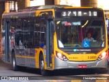 Viação Metrópole Paulista - Zona Leste 3 2033 na cidade de São Paulo, São Paulo, Brasil, por Christopher Henrique. Número da foto: #:id.