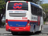 Viação São Cristóvão 2230 na cidade de Divinópolis, Minas Gerais, Brasil, por Pedro Henrique. Número da foto: #:id.