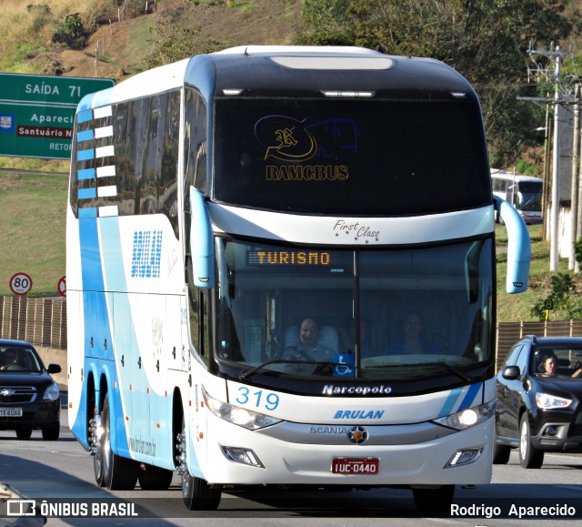Brulan Transportes 319 na cidade de Aparecida, São Paulo, Brasil, por Rodrigo  Aparecido. Número da foto: #6911276.