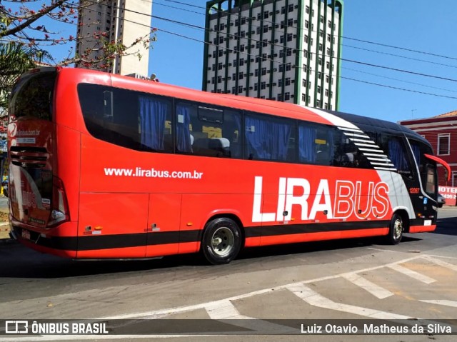 Lirabus 12087 na cidade de Limeira, São Paulo, Brasil, por Luiz Otavio Matheus da Silva. Número da foto: #6910905.
