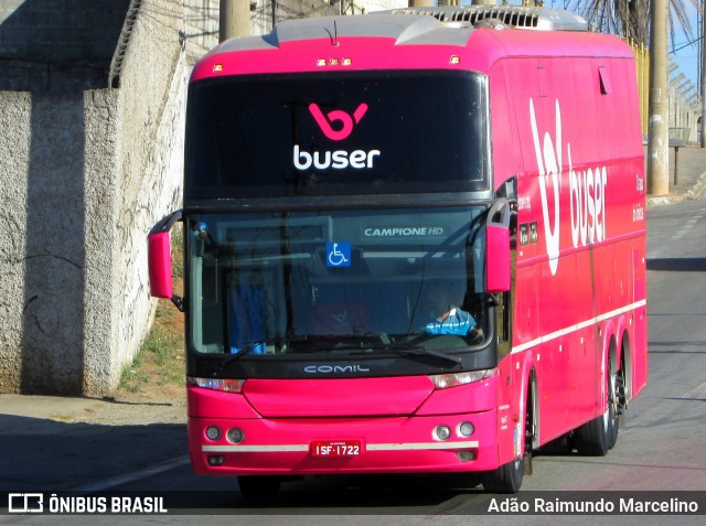 Buser Brasil Tecnologia 1722 na cidade de Belo Horizonte, Minas Gerais, Brasil, por Adão Raimundo Marcelino. Número da foto: #6911352.