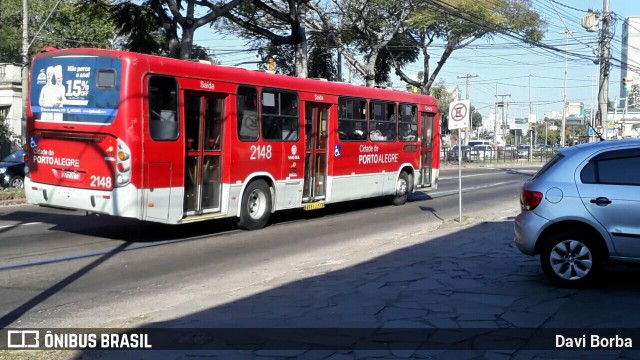 VTC - Viação Teresópolis Cavalhada 2148 na cidade de Porto Alegre, Rio Grande do Sul, Brasil, por Davi Borba. Número da foto: #6911936.