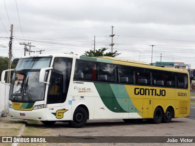Empresa Gontijo de Transportes 12200 na cidade de Teresina, Piauí, Brasil, por João Victor. Número da foto: #6912055.