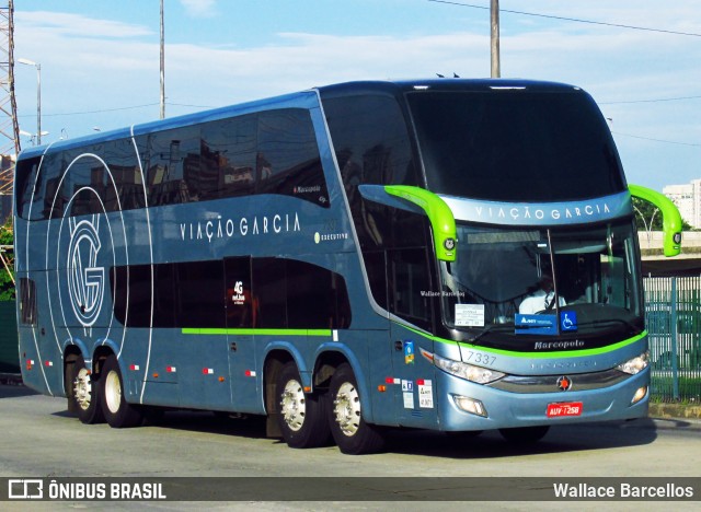 Viação Garcia 7337 na cidade de São Paulo, São Paulo, Brasil, por Wallace Barcellos. Número da foto: #6911211.