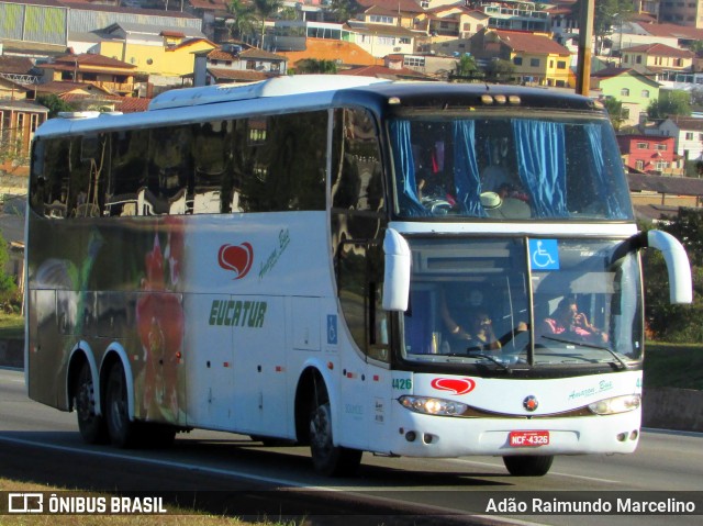 Eucatur - Empresa União Cascavel de Transportes e Turismo 4426 na cidade de Belo Horizonte, Minas Gerais, Brasil, por Adão Raimundo Marcelino. ID da foto: 6911368.