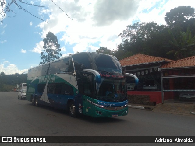 Marlim Azul Turismo 3434 na cidade de Ouro Preto, Minas Gerais, Brasil, por Adriano  Almeida. Número da foto: #6911432.