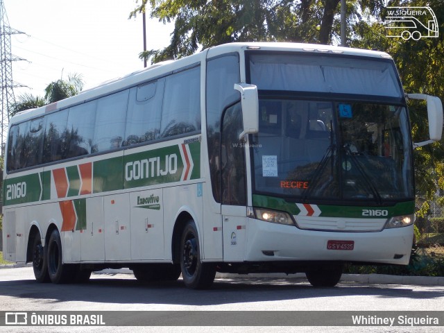 Empresa Gontijo de Transportes 21160 na cidade de Vitória, Espírito Santo, Brasil, por Whitiney Siqueira. Número da foto: #6910722.