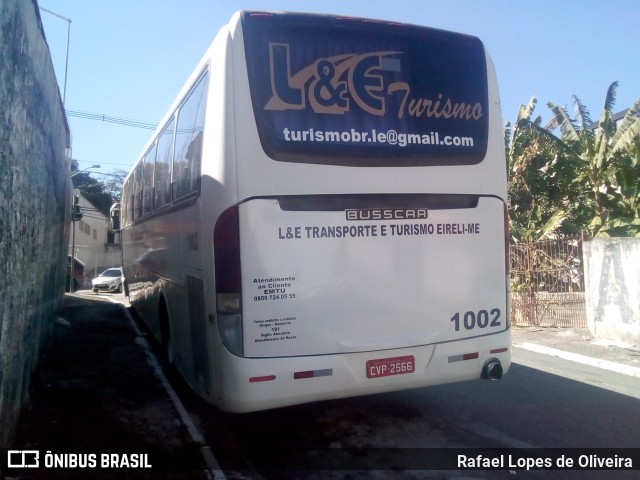 L&E Turismo 1002 na cidade de São Paulo, São Paulo, Brasil, por Rafael Lopes de Oliveira. Número da foto: #6910988.
