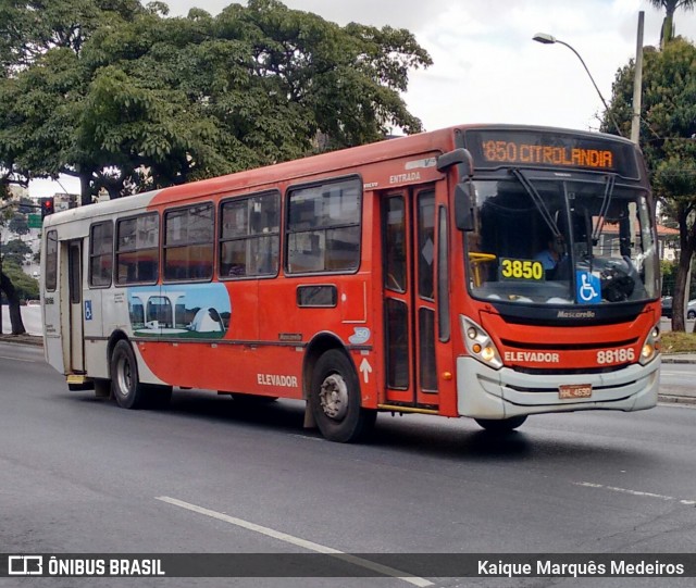 Viação Novo Retiro 88186 na cidade de Belo Horizonte, Minas Gerais, Brasil, por Kaique Marquês Medeiros . ID da foto: 6910583.