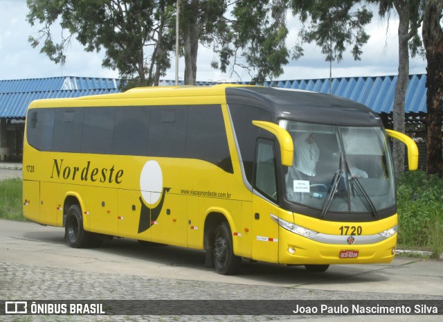 Viação Nordeste 1720 na cidade de Natal, Rio Grande do Norte, Brasil, por Joao Paulo Nascimento Silva. ID da foto: 6911065.