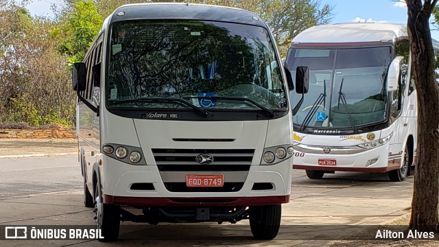 Ônibus Particulares 5700 na cidade de Capitólio, Minas Gerais, Brasil, por Ailton Alves. ID da foto: 6909962.