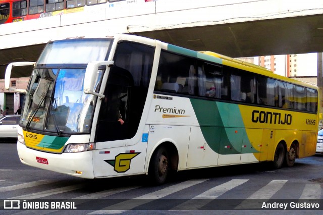 Empresa Gontijo de Transportes 12695 na cidade de Belo Horizonte, Minas Gerais, Brasil, por Andrey Gustavo. ID da foto: 6913794.