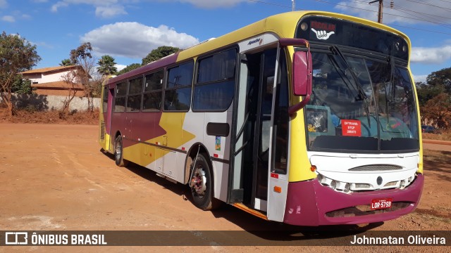 Pardal Bus Transportes 5759 na cidade de Gama, Distrito Federal, Brasil, por Johnnatan Oliveira. Número da foto: #6914077.