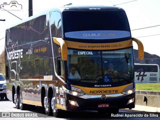Expresso Nordeste 5215 na cidade de Aparecida, São Paulo, Brasil, por Rudnei Aparecido da Silva. Número da foto: #6915402.