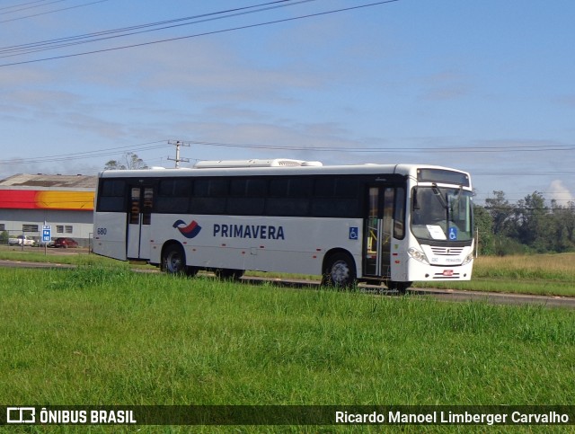 Primatur - Primavera Transportes 680 na cidade de Santa Cruz do Sul, Rio Grande do Sul, Brasil, por Ricardo Manoel Limberger Carvalho. Número da foto: #6912453.