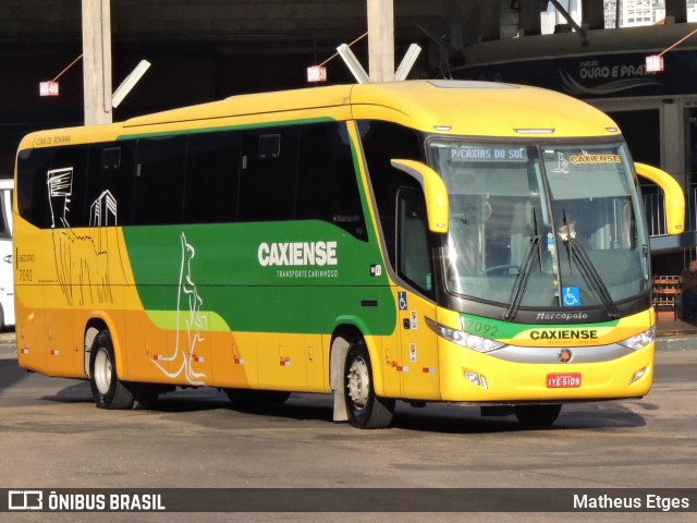 Expresso Caxiense 7092 na cidade de Porto Alegre, Rio Grande do Sul, Brasil, por Matheus Etges. ID da foto: 6913981.