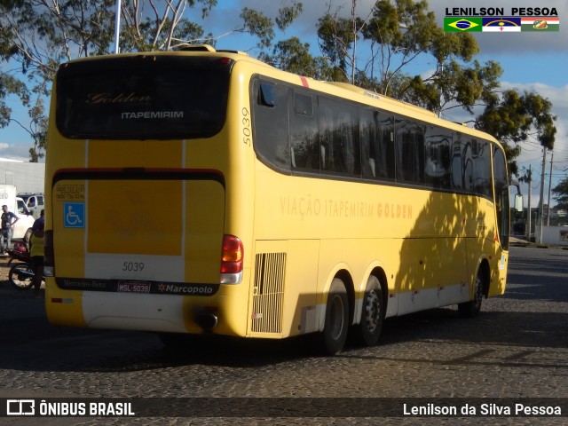 Viação Itapemirim 5039 na cidade de Caruaru, Pernambuco, Brasil, por Lenilson da Silva Pessoa. ID da foto: 6915036.