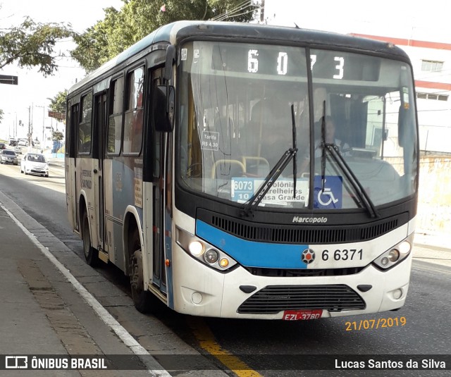 Transwolff Transportes e Turismo 6 6371 na cidade de São Paulo, São Paulo, Brasil, por Lucas Santos da Silva. Número da foto: #6912529.