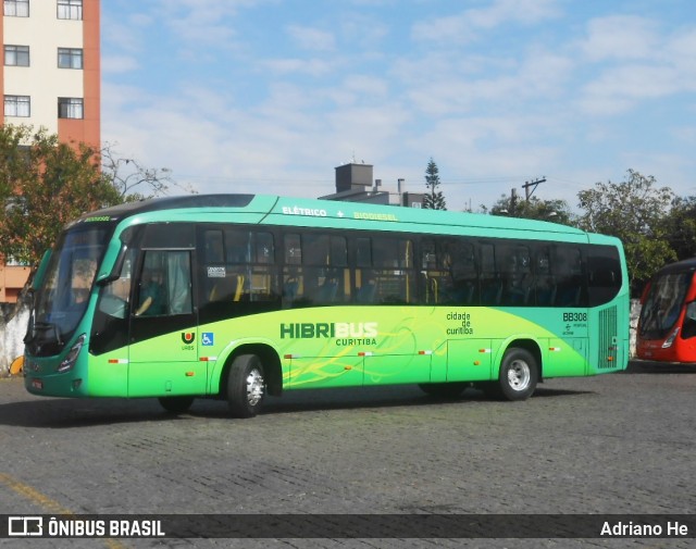 Transporte Coletivo Glória BB308 na cidade de Curitiba, Paraná, Brasil, por Adriano He. ID da foto: 6914293.